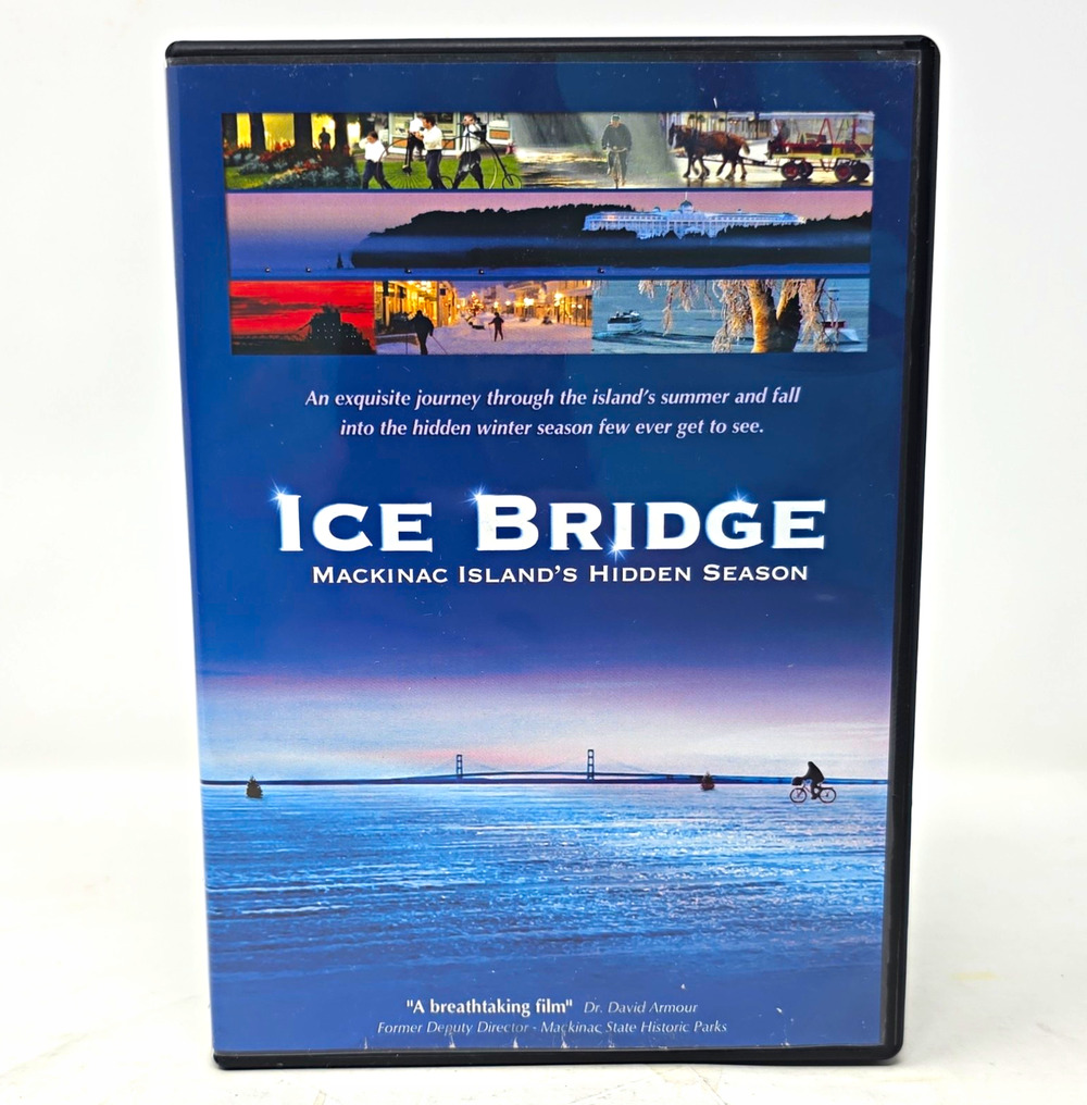 Ice Bridge Mackinac Island's Hidden Season DVD 2008 Michigan Documentary